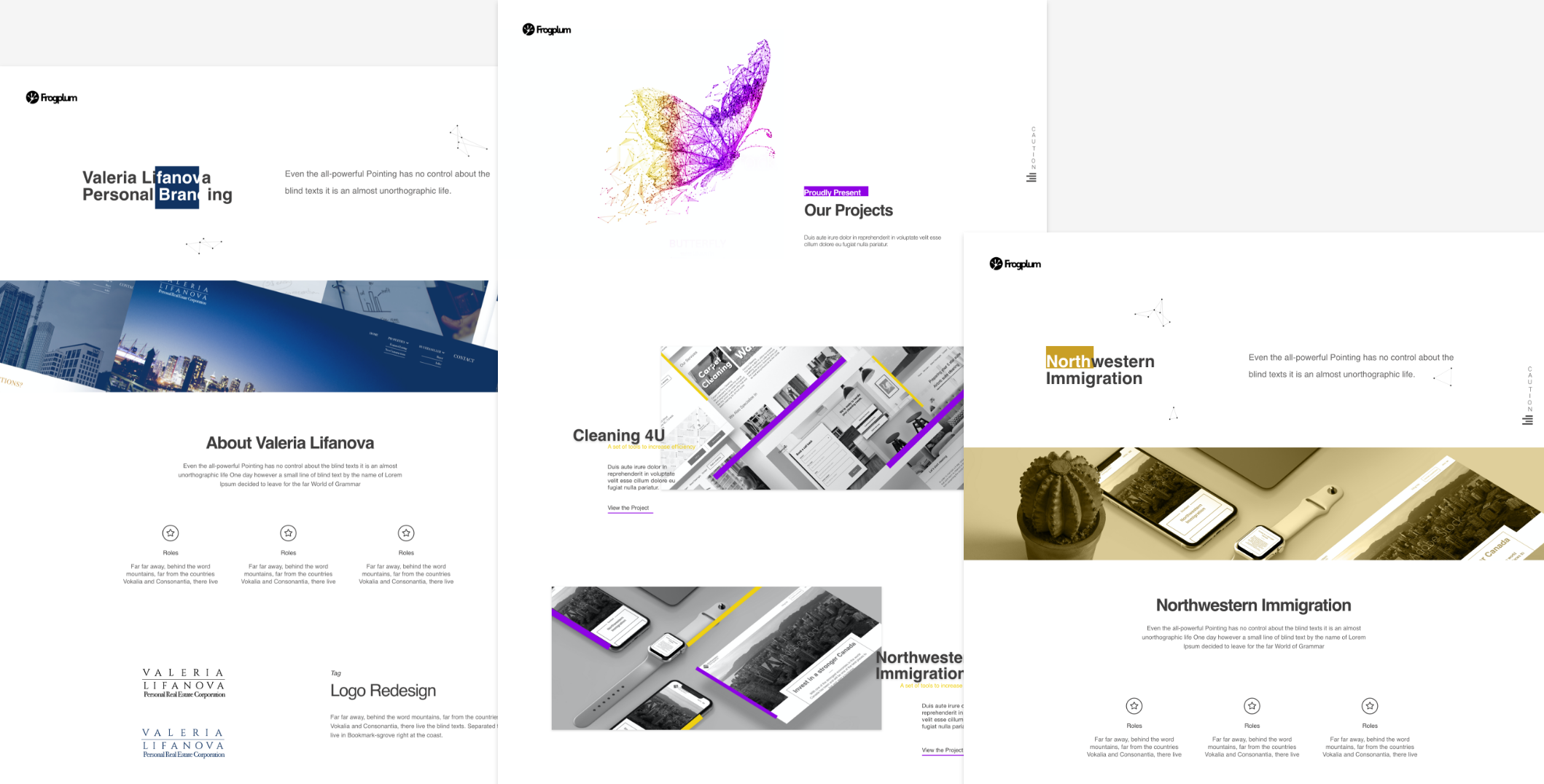 a delivery car with hot pink background as banner.