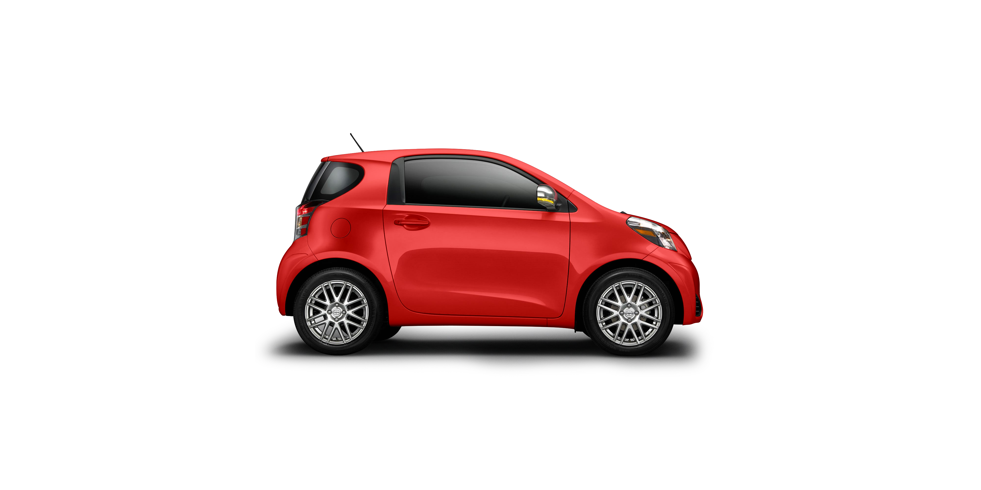 obbio delivery car in red color